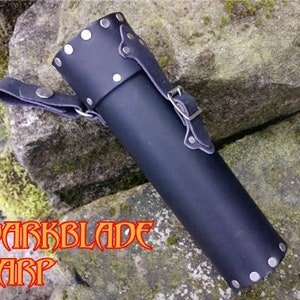 Scroll Case or Tube for Larp, Cosplay, Pagan, Steampunk or Theatre Costume