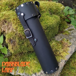 Custodia o tubo per pergamene per Larp, Cosplay, Pagano, Steampunk o costumi teatrali