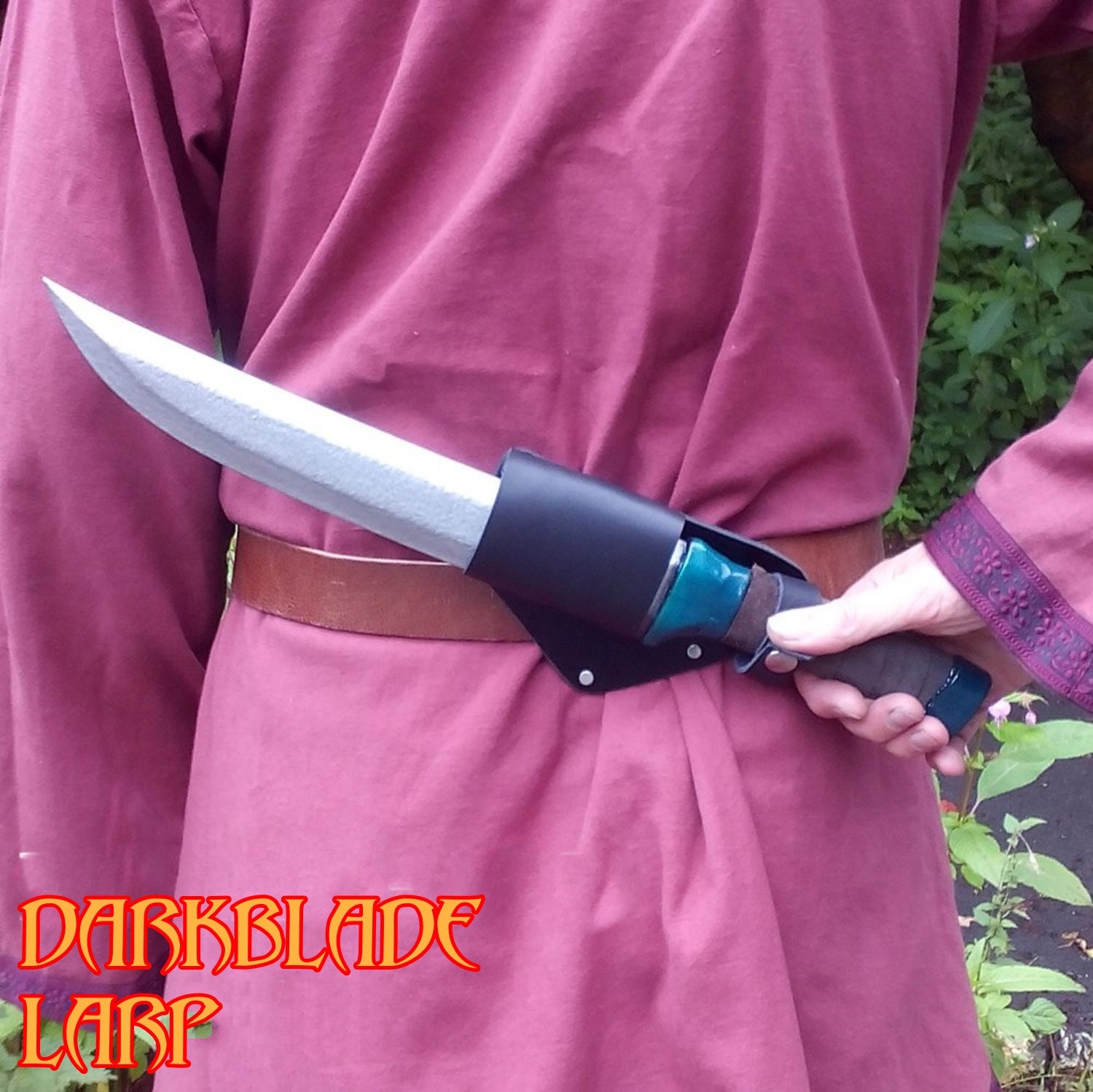 Back Scabbard for Latex Dagger, Assassin Style for Larp, Cosplay