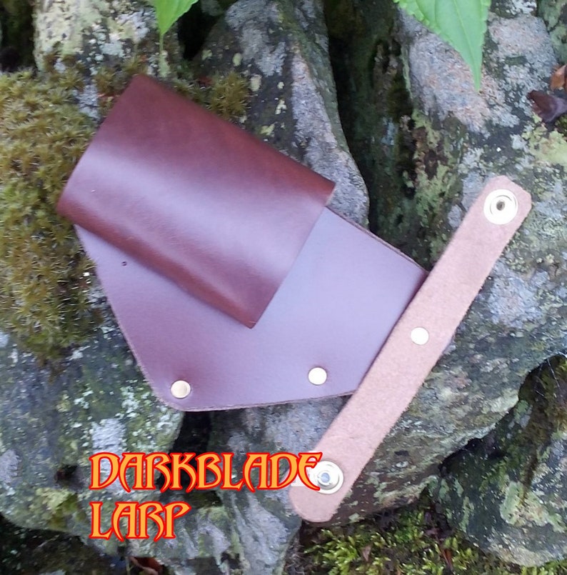 Back Scabbard for Latex Dagger, Assassin style for Larp, Cosplay or Costume image 3