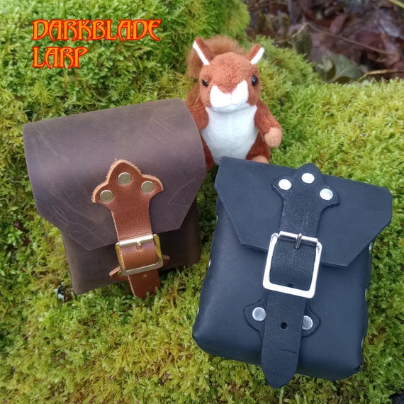 Leather Card Box for DnD Spell Cards, MTG Decks and Pathfinder