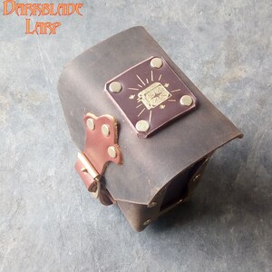 Leather Card Box for Sorcerer DnD Spellbook Cards.