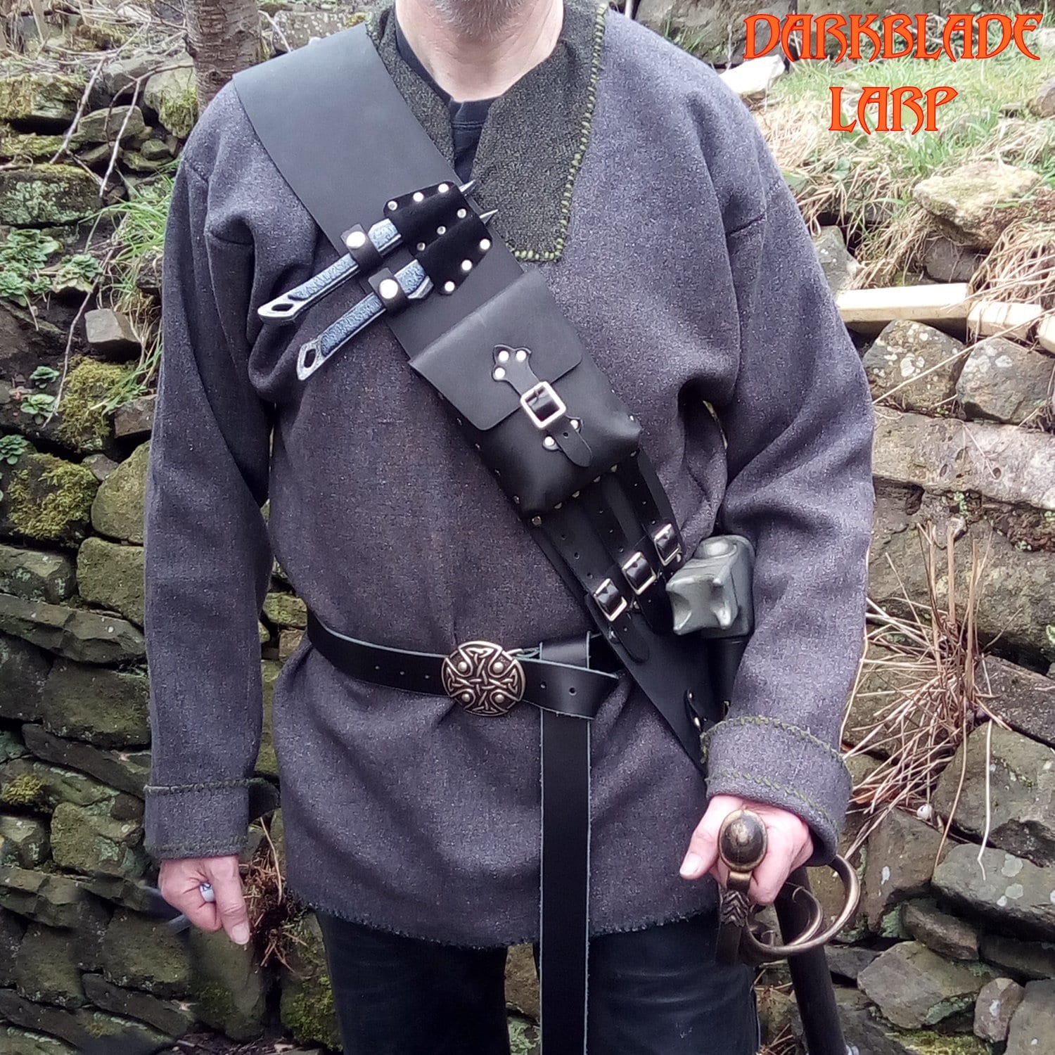 Renaissance Brown Leather, Pirate Brown Leather, Bandolier, Leather  Scabbard, Leather Bandolier, Medieval Scabbard, Bandolier Strap 