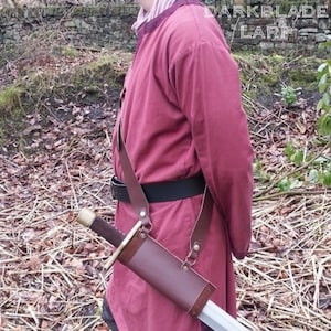 Sword Baldric for Larp, Cosplay and Costume