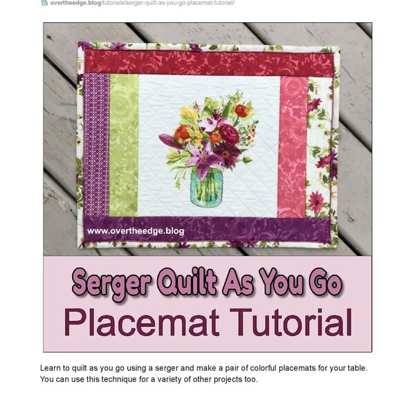 Quilt as You Go Patterns Etsy