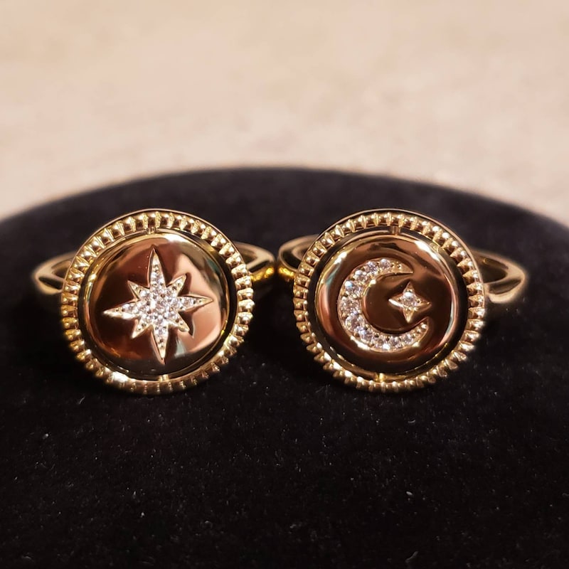 Reversible Rings Reversible Flip Rings - Etsy