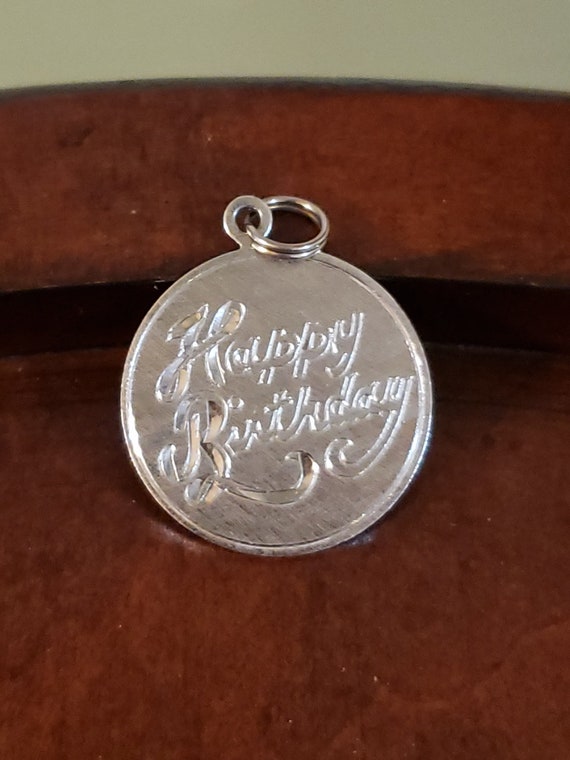 Round Engraveable Charm or Pendant Sterling Silver Round Engraveable Charm or Pendant Sterling Silver