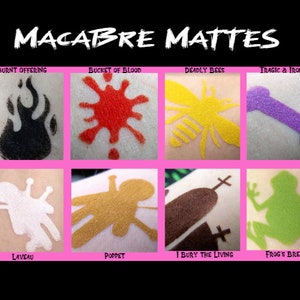 Macabre Mattes eyeshadows - 8 matte shades available!