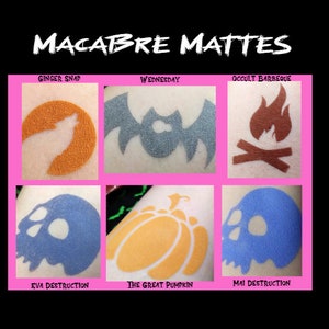 Macabre Mattes eyeshadows - 6 more matte shades available!