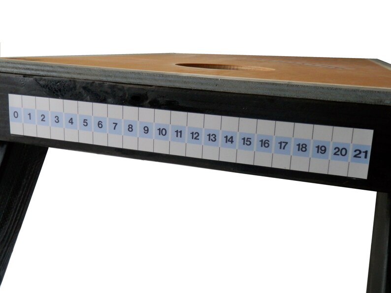 Corn Hole/ Bean Bag Toss Score Keeper Etsy