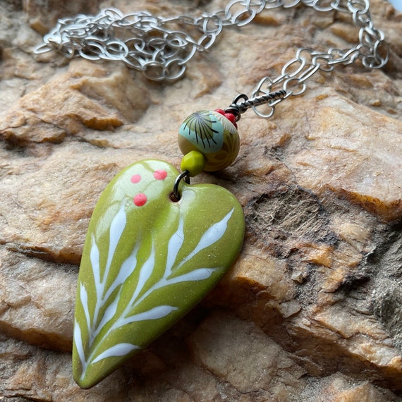 Summer Hearts Necklace Humblebeads Necklace Gardanne Necklace