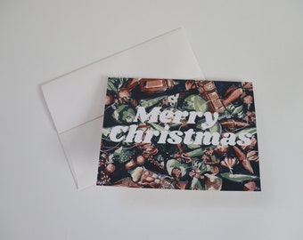 Instant Download Printable Christmas/Holiday Card - Merry Christmas