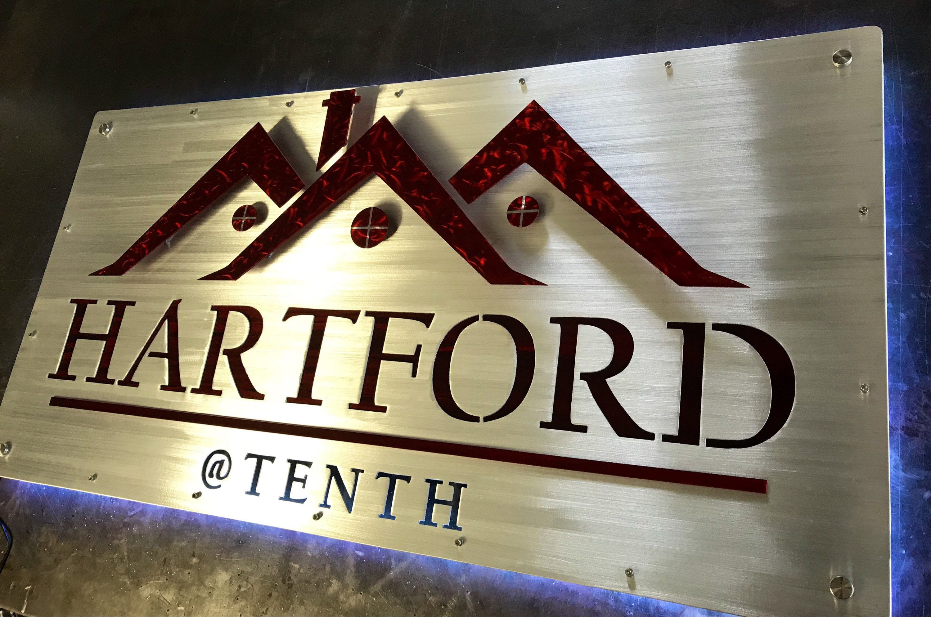 Metal Business Sign Custom Business Sign Business Signage Etsy