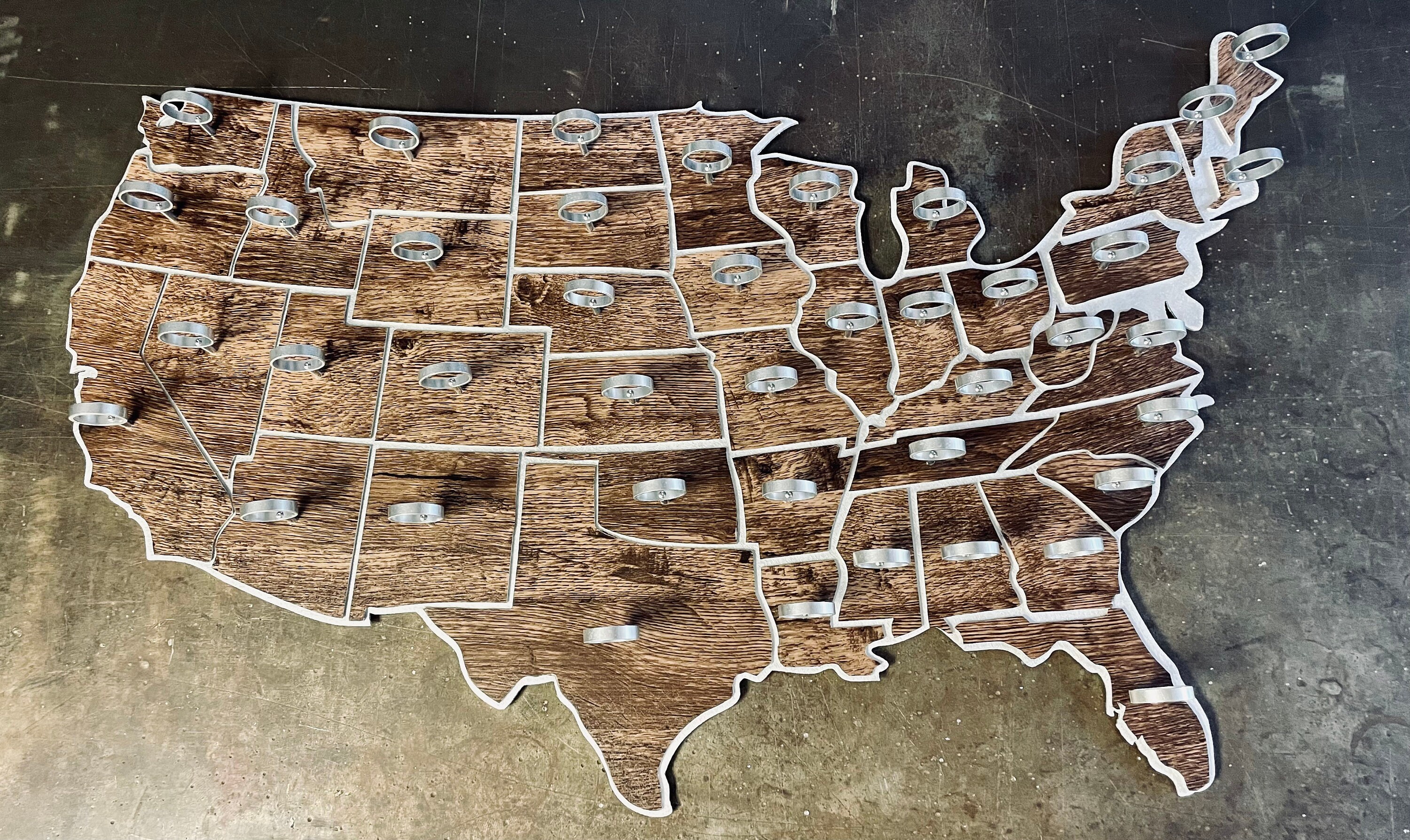 USA Golf Ball Display – State Outlines, Golf Decor - Etsy
