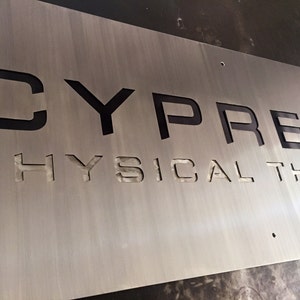 Metal Business Sign | Custom Business Sign | Business Signage | Custom Metal Sign | Outdoor Logo | Metal Art | Business Metal Logo | Office