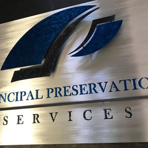 Metal Business Sign | Custom Business Sign | Business Signage | Custom Metal Sign | Outdoor Logo | Metal Art | Business Metal Logo | Office