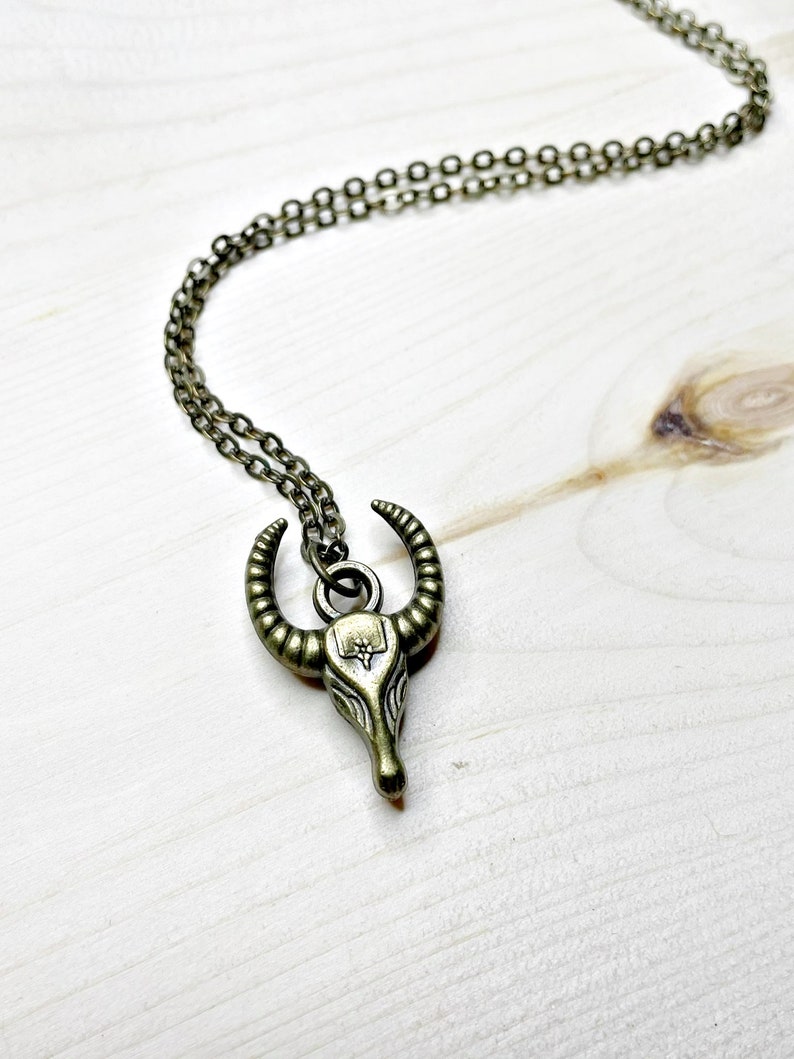 Year of the Ox Necklace Cow or Bull Charm Zodiac Astrology Etsy