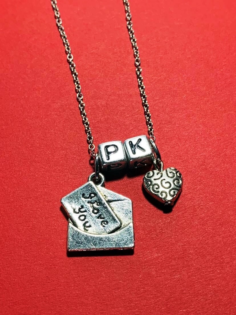 Letter Necklace Inspired by Lara Jean 