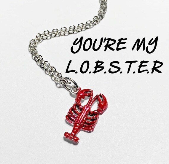 Red lobster necklace clearance