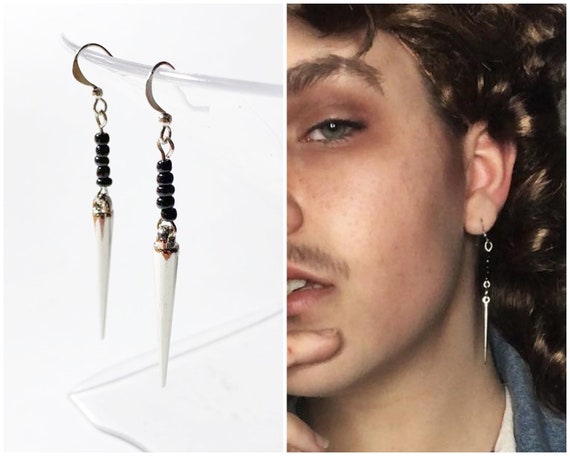 Stranger Things Billy Hargrove Black Dangle Earrings Earrings Trendy Long  Hanging Drop Earring For Parties, Cosplay, And Fans No Ear Clips Perfect  Gift From Zhugeliangli, $5.76 | DHgate.Com