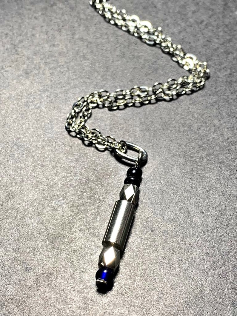 blue or green Sonic Screwdriver Necklace Inspired by Doctor Who