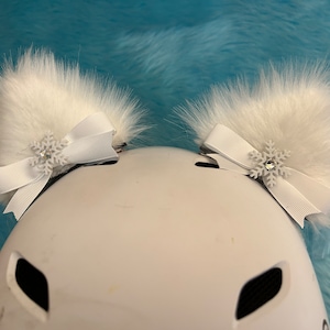 cat ears for snowboard helmet ParaWild Accessory: Stay Safe in Style, Leopard skateboard helmets Cat Ears for Helmet Plush