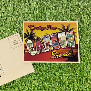 Faire-part de mariage avec carte postale « Réservez la date » de la ville ou de l'État, carte postale d'invitation de mariage à destination