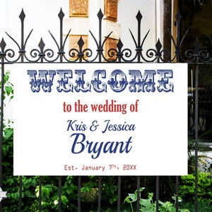 Wedding Welcome Sign, Chicago Baseball Welcome To Our Wedding Ceremony Sign, Custom Los Angeles Sports Team Theme Reception Decorations