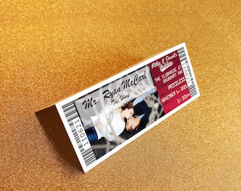 Basketball Wedding Ticket Place Cards, Miami Editable Flat or Folded Table Cards Template With Photo, Chicago Seating Chart Placecards