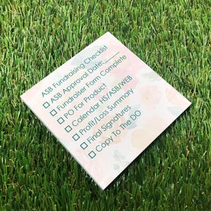 Custom Checklist Post-it® Notes, Self Care Check List Sticky Note, From the Desk of Personalized Memo Pad, Business To Do List Stationery