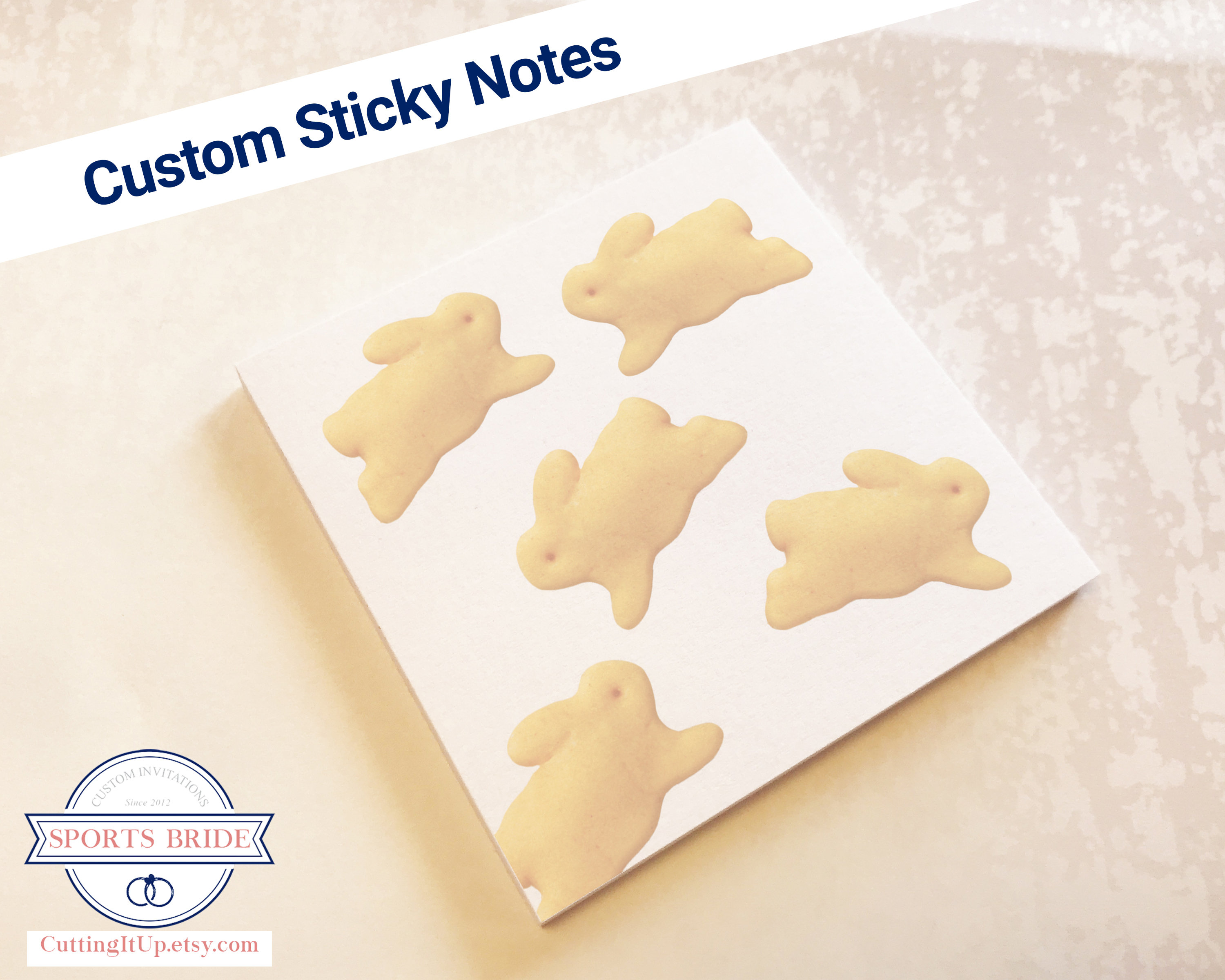 Custom Postit Notes or Personalized Sticky Notes for your Etsy