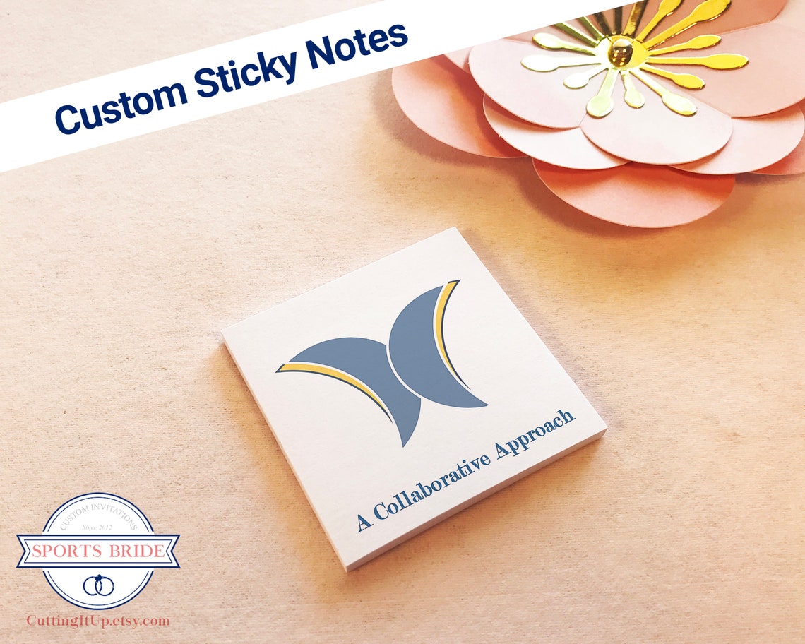Custom Postit Notes or Personalized Sticky Notes for your Etsy