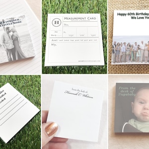 Custom Post-it® Notes, Personalized Printed Sticky Notes, Business Brand Logo Stationery Design, Gift Idea For Boss, Teacher or Friend
