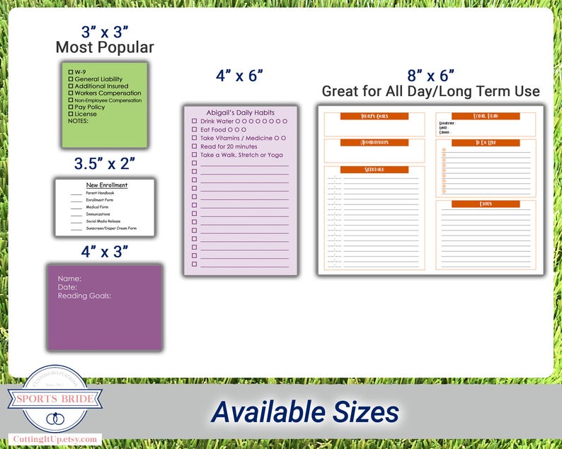 Custom Post-it® Notes, Personalized Sticky Notepad, to Do List Notebook ...