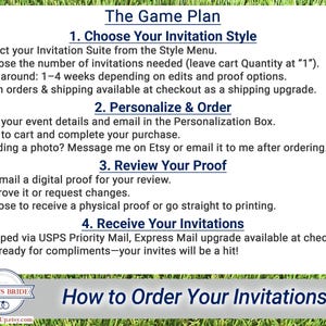 Baseball Wedding Invitations Ticket Vow Renewal Invites, Cincinnati Sports Theme Reception Only, Los Angeles Elopement Celebration image 3
