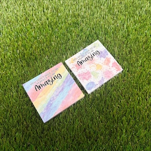 Affirmation Sticky Notes Set, Rainbow Paint Splatter Post-it® Notes Pad, LGBTQ+ Encouragement, Teacher Appreciation Gift