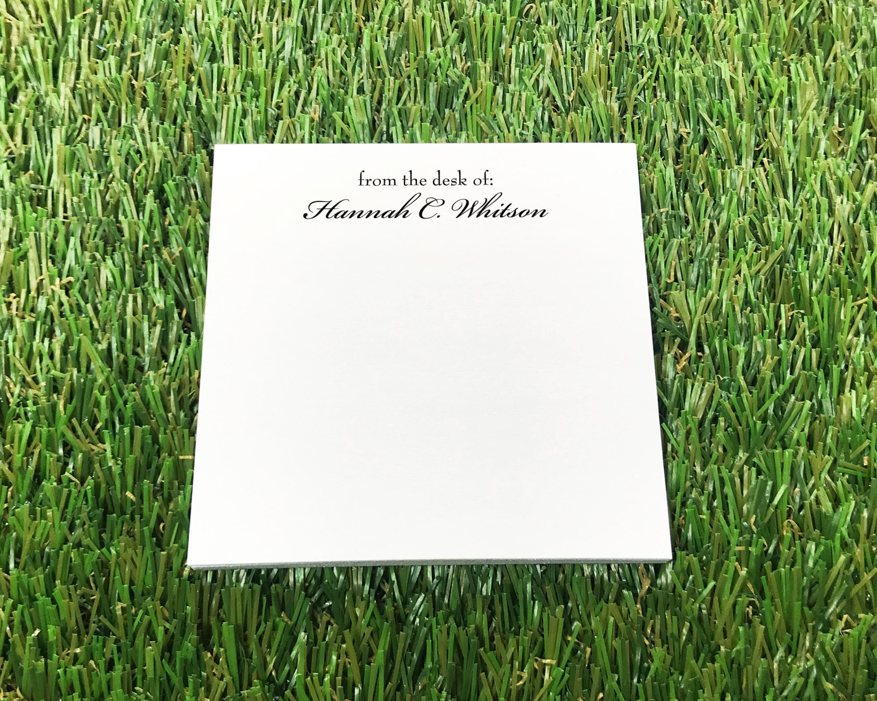 From the Desk of Custom Post-it® Notes, Logo Personalized Sticky