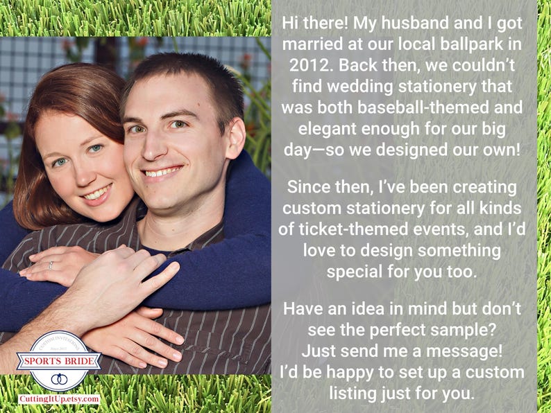 Football Wedding Ticket Invitation Suite, Chicago Sports Team Theme Vow Renewal Invites with RSVP Cards, Denver Bar Mitzvah Invite Template bild 9