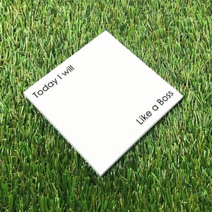Custom Post-it® Notes, Personalized Sticky Notepad, To Do List Notebook, Business Logo Company Stationery, 1st Anniversary Paper Themed Gift