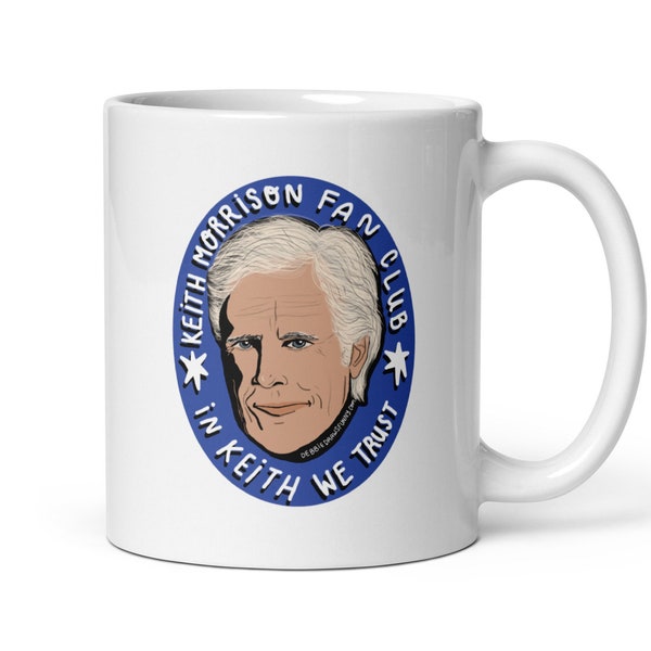 Keith Morrison Fan Club Mug, True Crime Mug, True Crime Gift, *not official Keith Morrison merchandise*