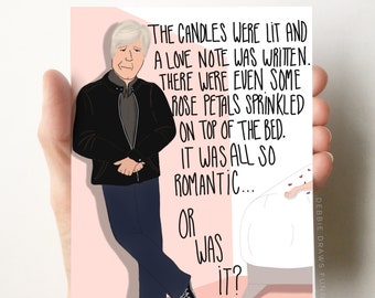 Keith Morrison Dateline Parody Card, True Crime Anniversary Card, Card for husband wife, Murderino Cards, true crime gift