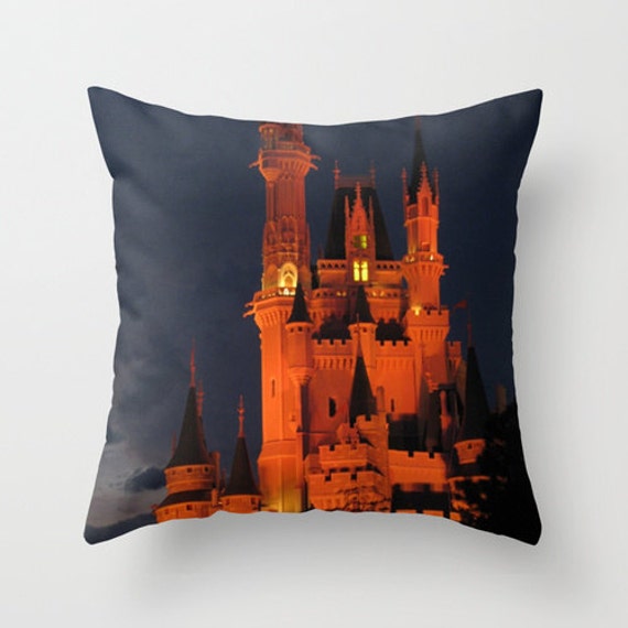 Cinderella Castle Disney Pillowcase, Photo Pillow Case, Disney