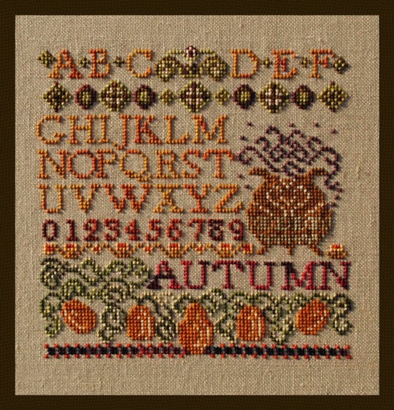 Mini Autumn Sampler from Turquoise Graphics