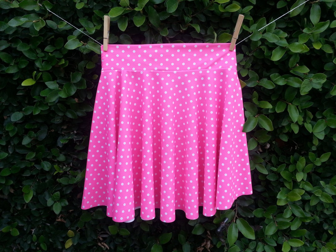 Girls Retro Polka Dot Swim Skirt Bottom Size 212 Choose Your Etsy