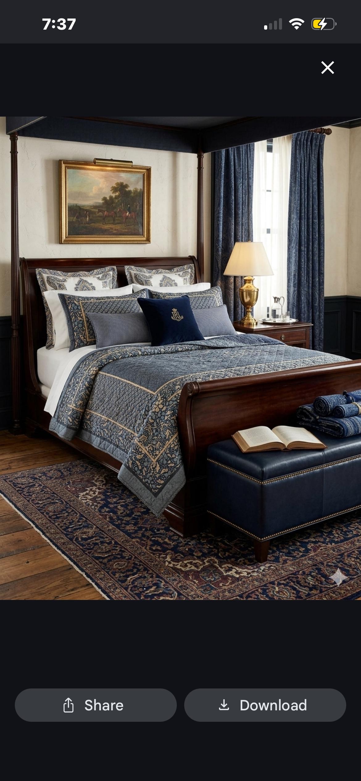 Ralph Lauren Comforter Set - Etsy