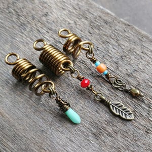 Dread Beads, Loc Jewelry, Set of 3, Made to Order, Please Read Item Details