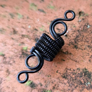 Woven Filigree Loc Jewelry, Dread Bead, Made to Order