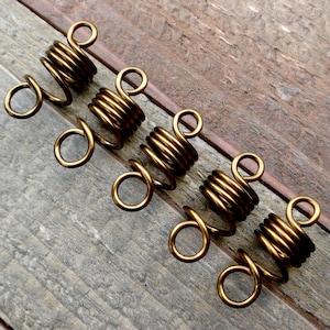 Set of 5 Dread Beads, Loc Beads, Style 3, Made to Order, Please Read Item Details