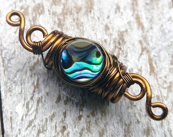 Abalone Loc Bead, Made to Order, Please Read Item Details