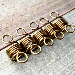 Lot de 5 Loc Beads, Dread Beads, Style 1, fabriqué sur commande, veuillez lire les détails de l&#39;article